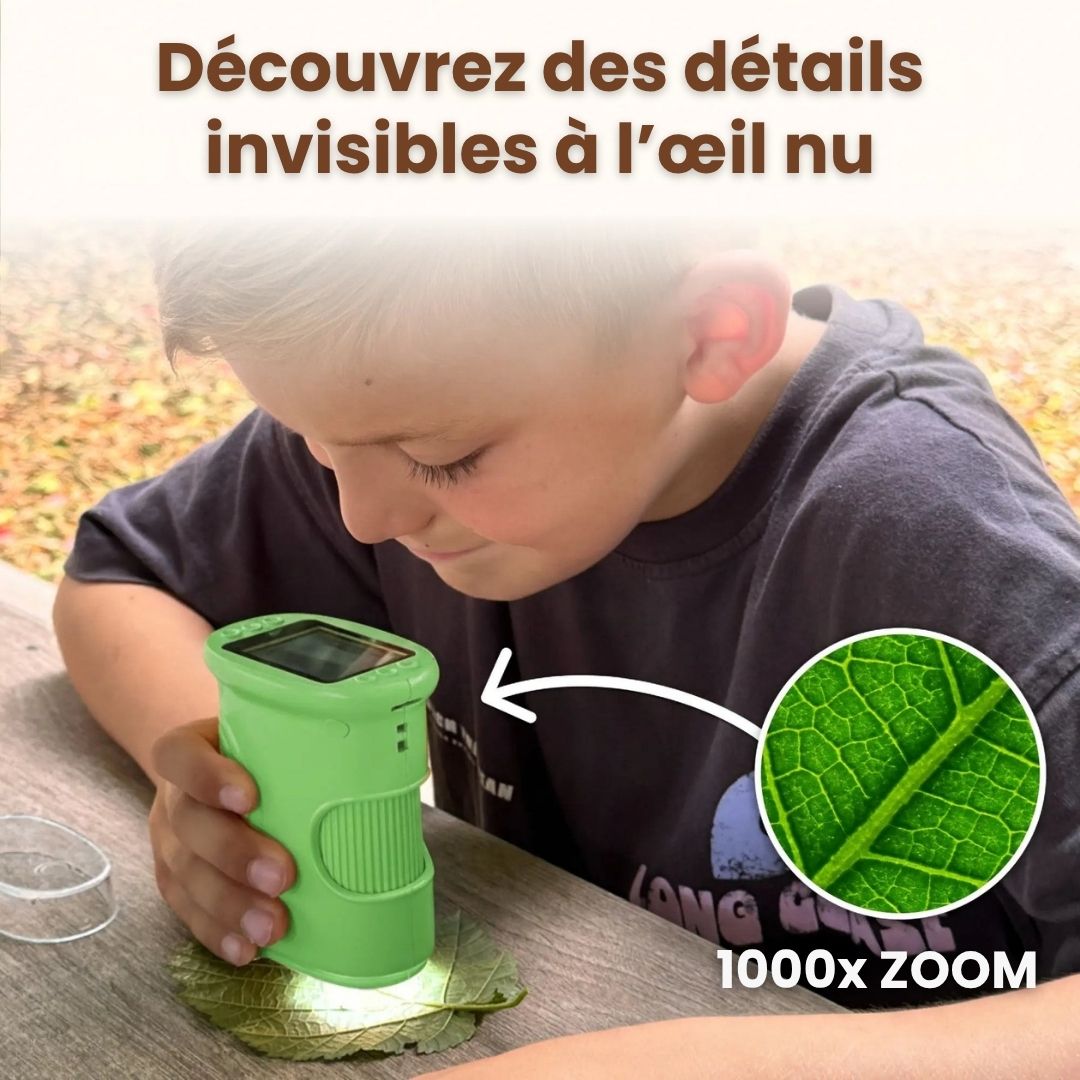 Microscope aventurier