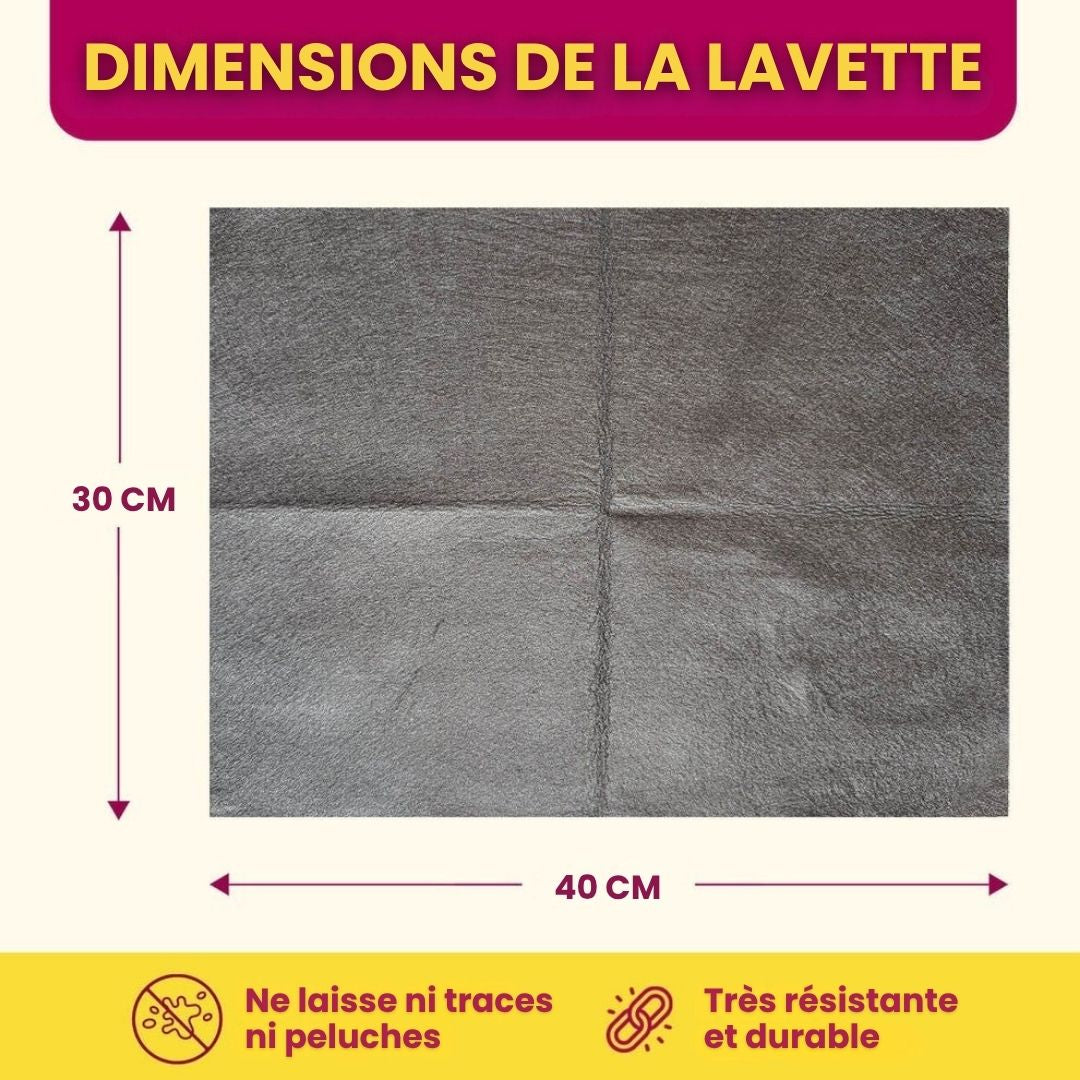 Chiffons magiques en microfibre