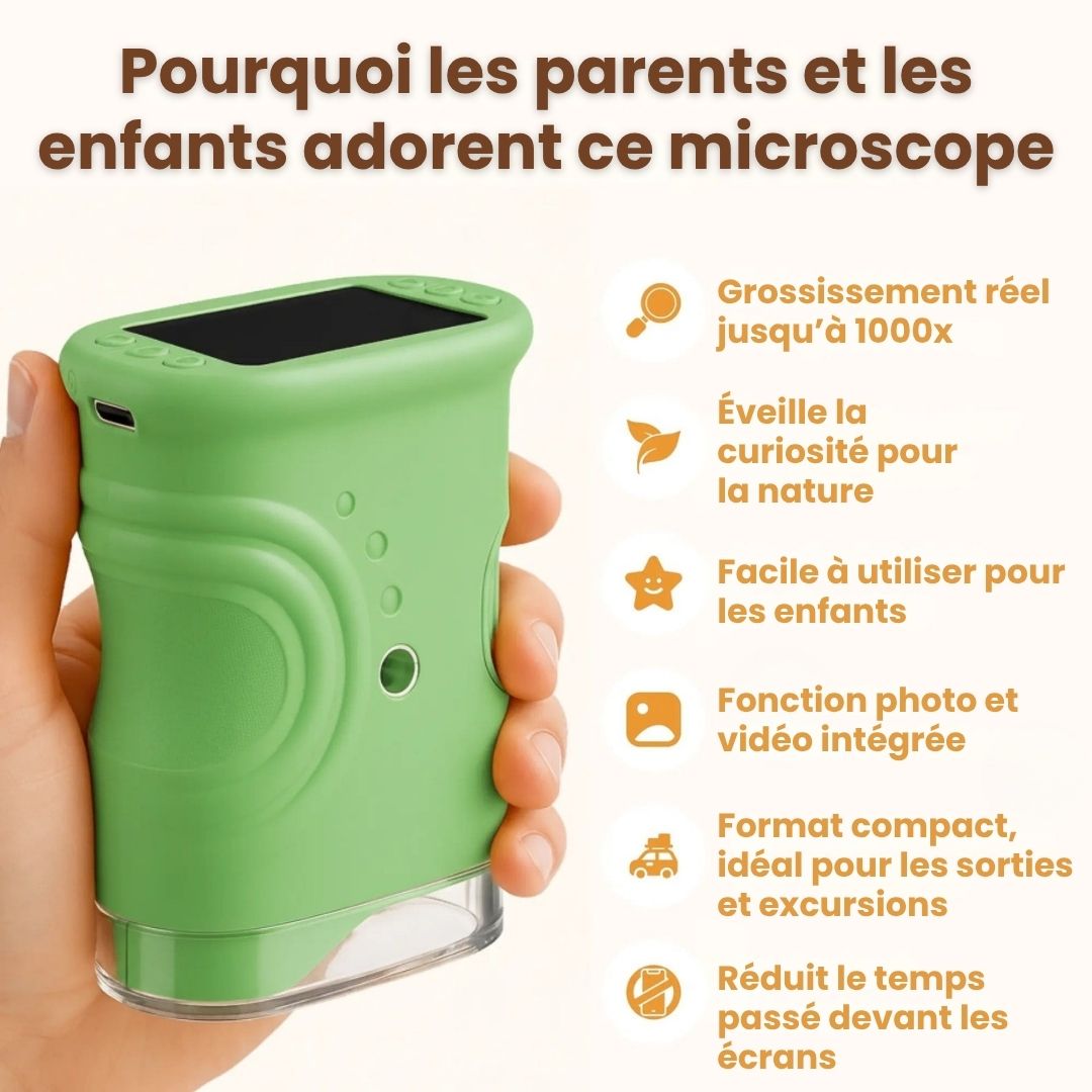 Microscope aventurier
