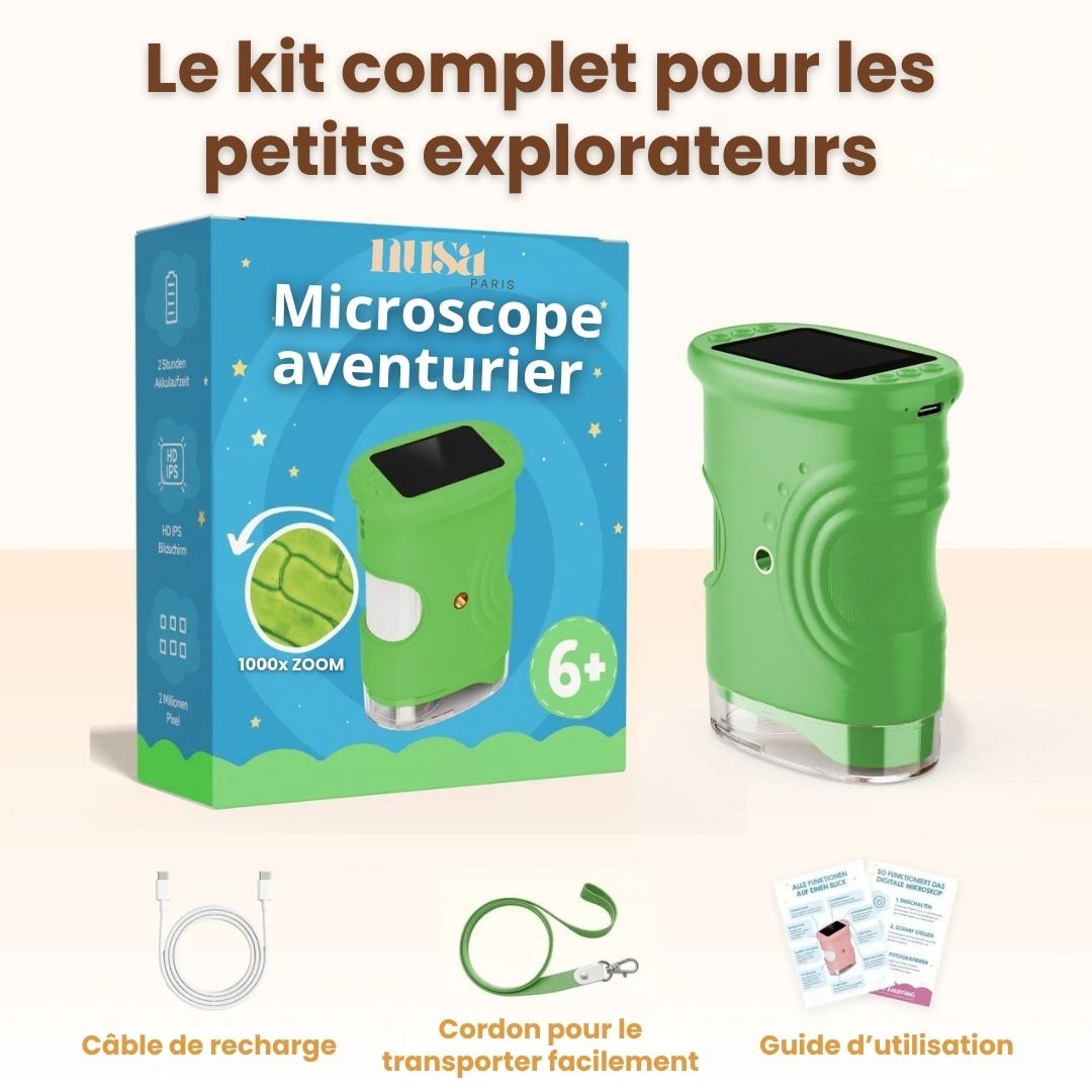 Microscope aventurier