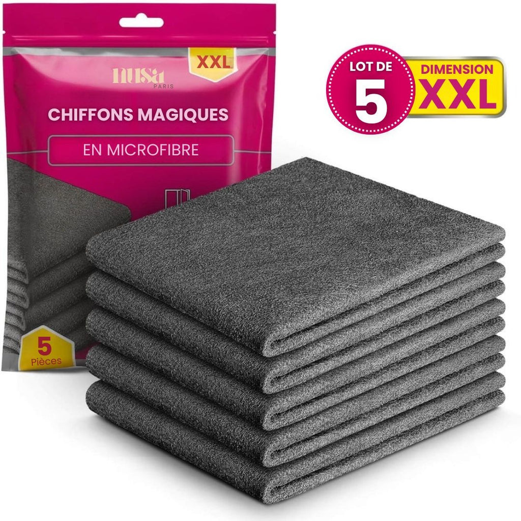 Chiffons magiques en microfibre